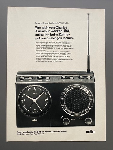 1978 braun signal radio - signal,