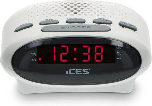 Icr 210 white uhrenradio - icr-210,