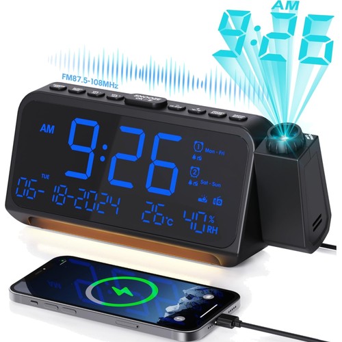 Radiowecker mit projektion - radiowecker,