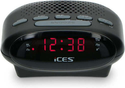 Icr 210 black - black, uhrenradio